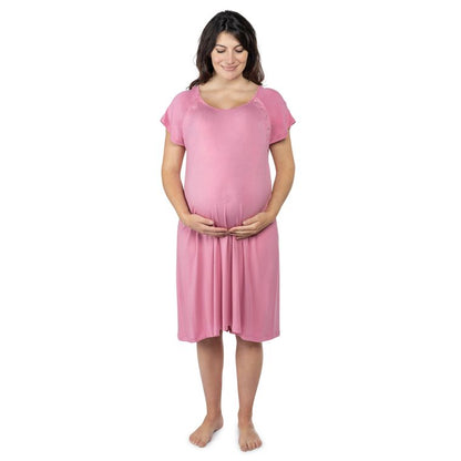 Rose Mommy Labor and Delivery/ Nursing Gown